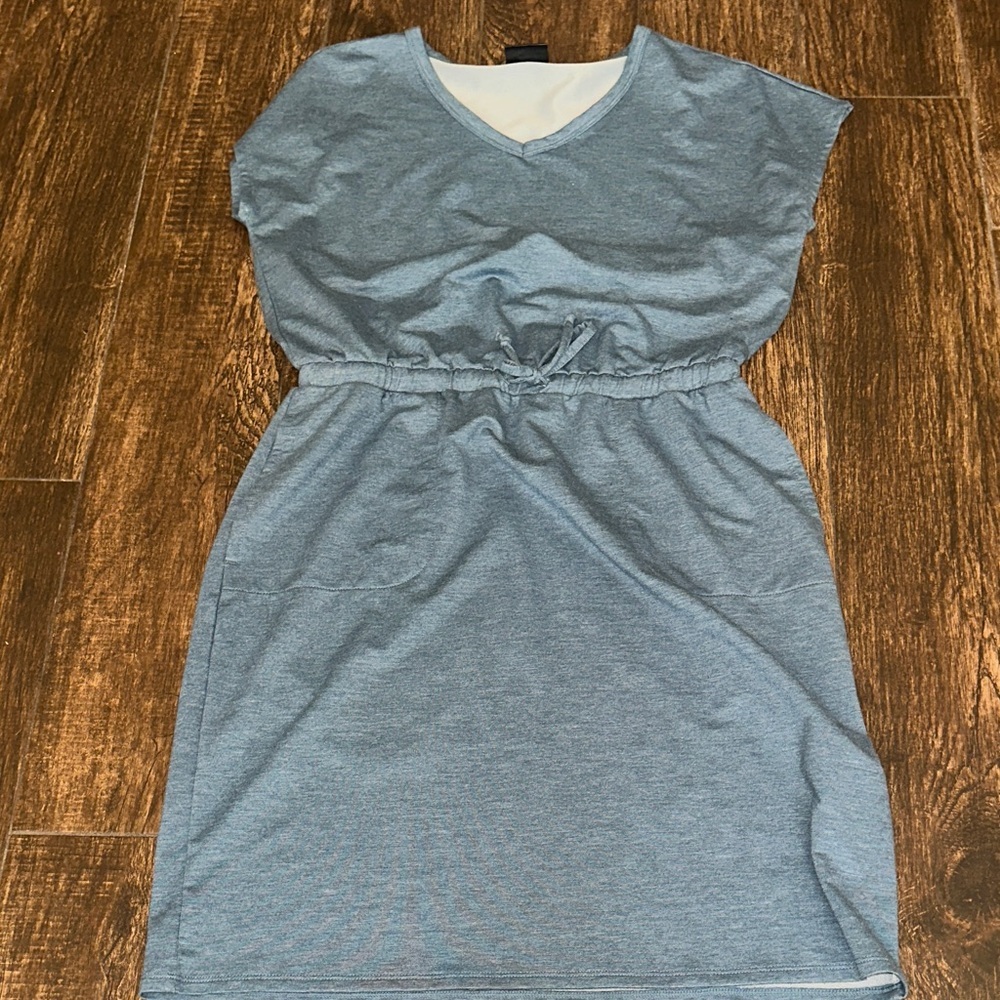 Casual Blue Women's Dress